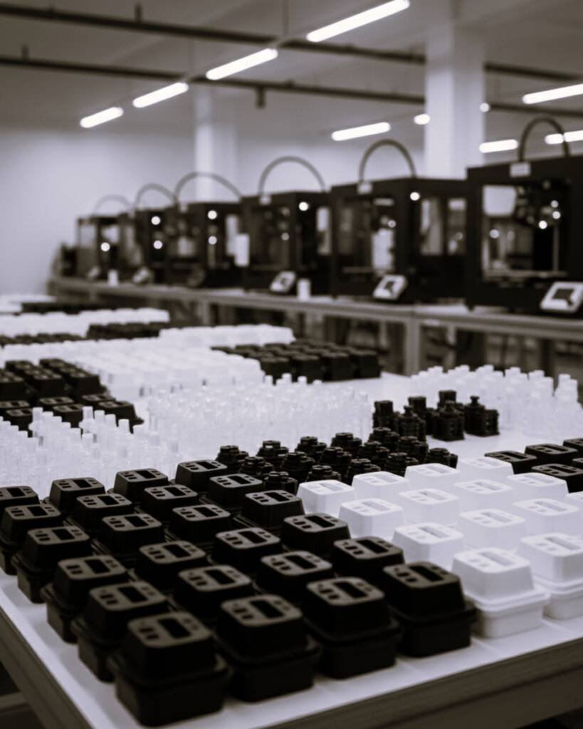 Low volume production using 3D printing technology