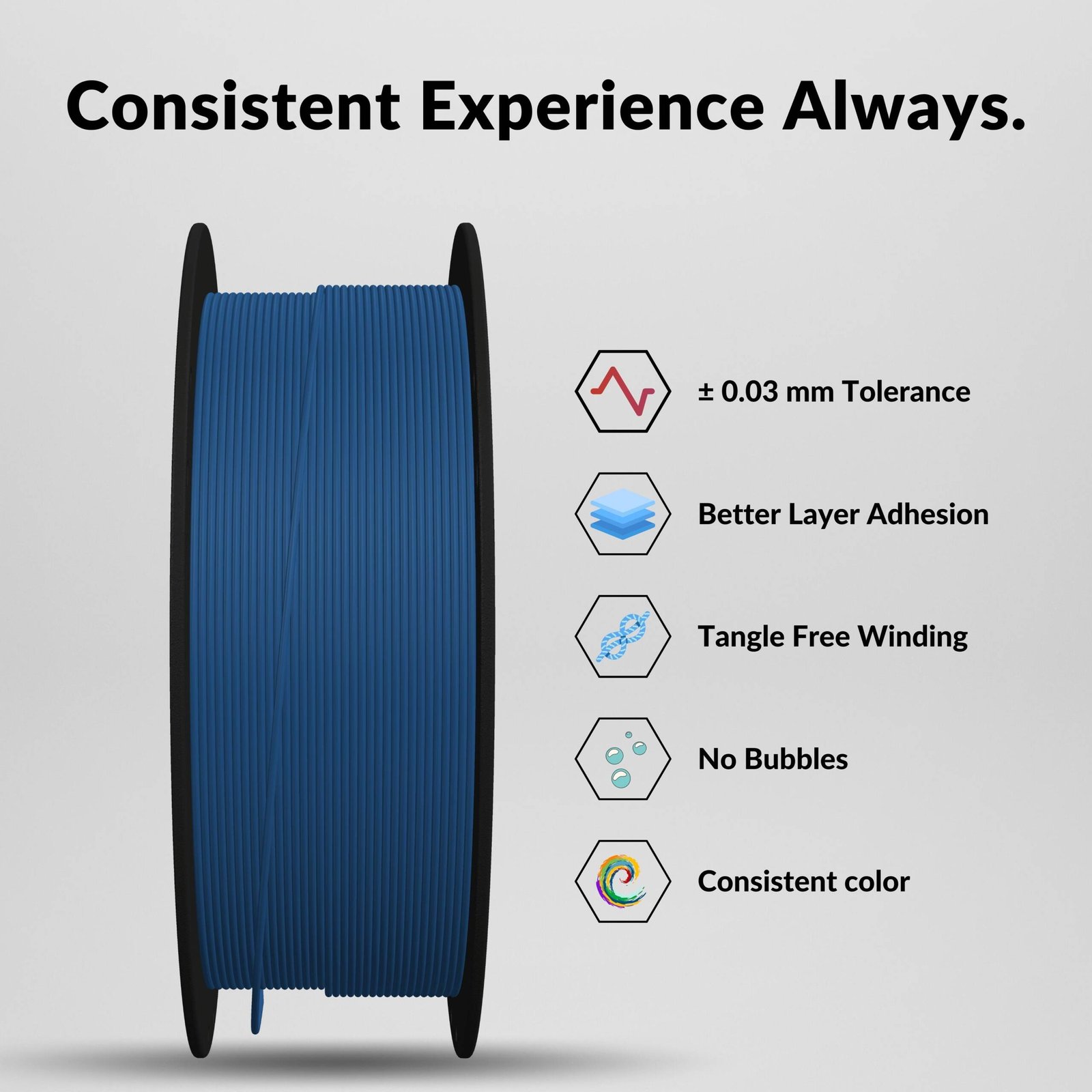 PLA Plus Sky Blue - Image 2