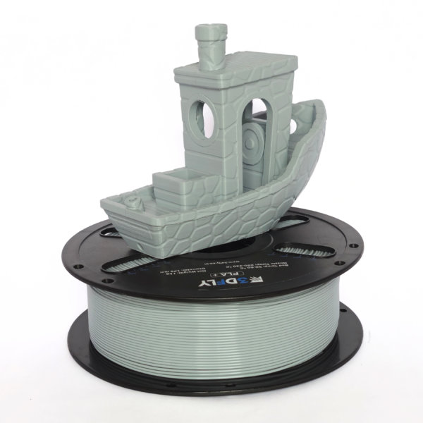 1.75mm Gray PLA+ filament for accurate and durable 3D prints