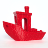 Premium Red PLA+ filament for vibrant and durable prints